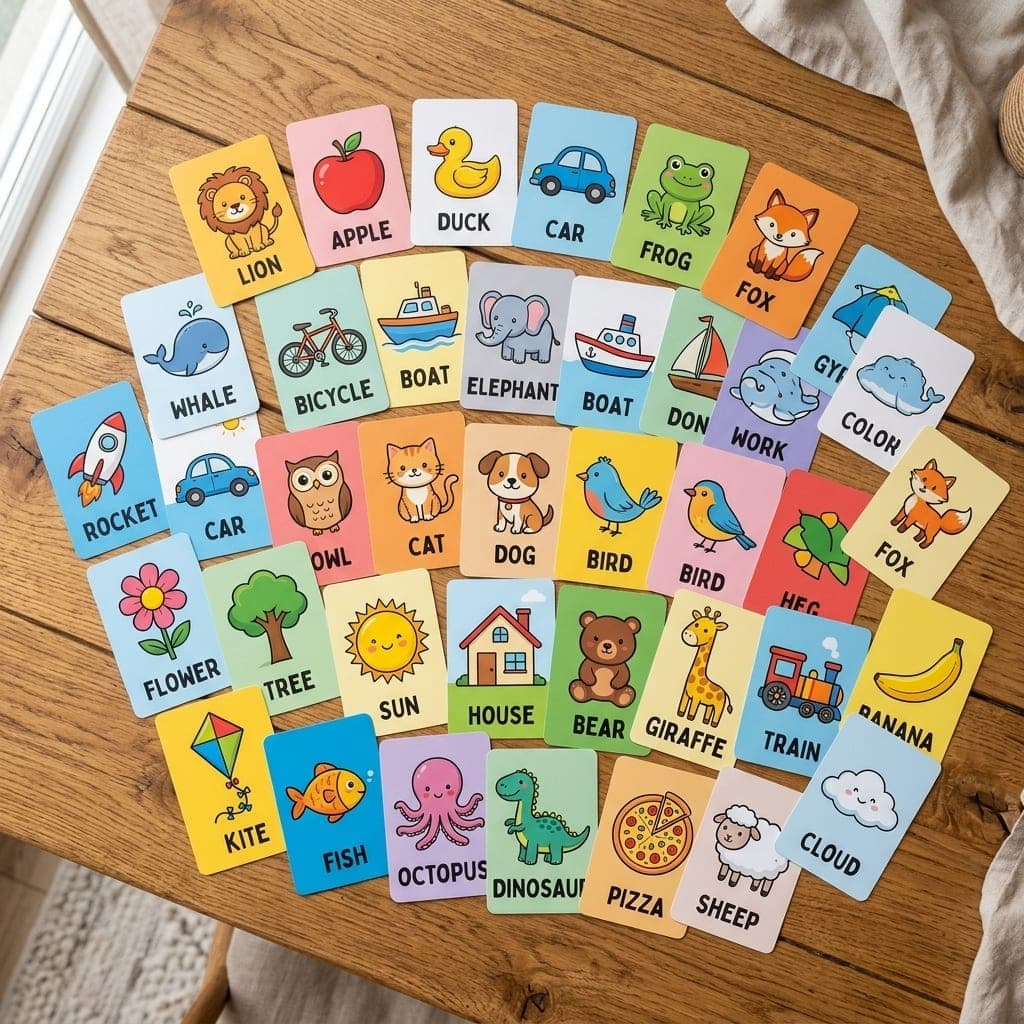 Tarjetas de vocabulario